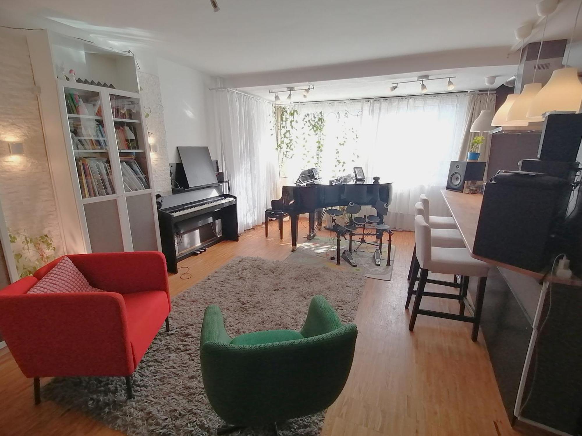Appartement Lovely Flat With Grand Piano, Family Friendly